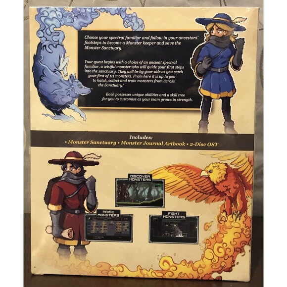 Monster Sanctuary Collector's Edition PS4 Limited Run Games #438 New Sealed - Picture 5 of 10